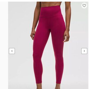 lululemon Align™ High-Rise Pant with Pockets 25"- magenta smoke